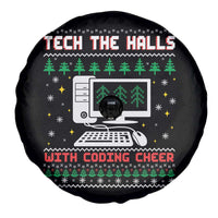 Tech Support Christmas Spare Tire Cover Tech The Halls With Cooking Cheer - Wonder Print Shop