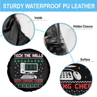 Tech Support Christmas Spare Tire Cover Tech The Halls With Cooking Cheer - Wonder Print Shop