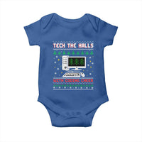 Tech Support Christmas Baby Onesie Tech The Halls With Cooking Cheer - Wonder Print Shop