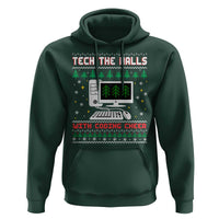 Tech Support Christmas Hoodie Tech The Halls With Cooking Cheer - Wonder Print Shop
