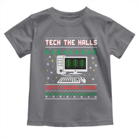 Tech Support Christmas Toddler T Shirt Tech The Halls With Cooking Cheer - Wonder Print Shop