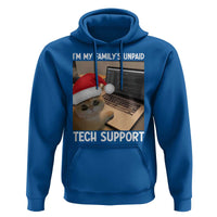 Funny Tech Support Cat Christmas Hoodie - Wonder Print Shop