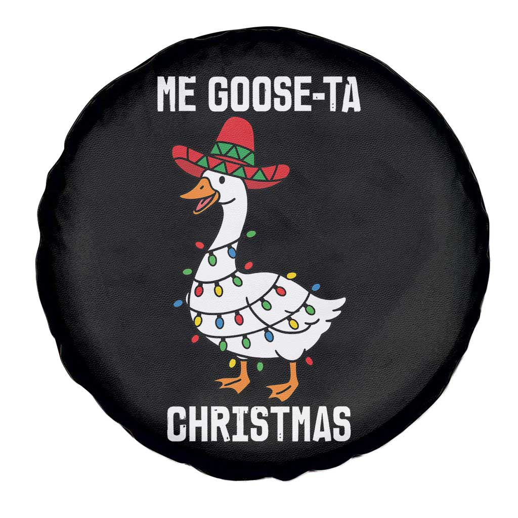 Me Goose Ta Spare Tire Cover Funny Mexican Christmas - Wonder Print Shop