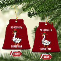 Me Goose Ta Ceramic Ornament Funny Mexican Christmas - Wonder Print Shop
