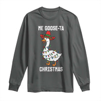 Me Goose Ta Long Sleeve Shirt Funny Mexican Christmas - Wonder Print Shop