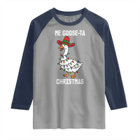 Me Goose Ta Raglan Shirt Funny Mexican Christmas - Wonder Print Shop