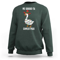 Me Goose Ta Sweatshirt Funny Mexican Christmas - Wonder Print Shop