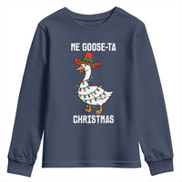 Me Goose Ta Youth Sweatshirt Funny Mexican Christmas - Wonder Print Shop