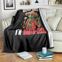 Funny Mexican Christmas Throw Blanket Relax Gringo I Am Legal - Wonder Print Shop