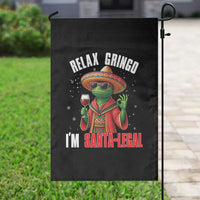 Funny Mexican Christmas Garden Flag Relax Gringo I Am Legal - Wonder Print Shop