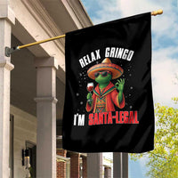 Funny Mexican Christmas Garden Flag Relax Gringo I Am Legal - Wonder Print Shop