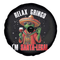 Funny Mexican Christmas Spare Tire Cover Relax Gringo I Am Legal - Wonder Print Shop