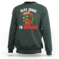 Funny Mexican Christmas Sweatshirt Relax Gringo I Am Legal - Wonder Print Shop