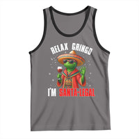Funny Mexican Christmas Tank Top Relax Gringo I Am Legal - Wonder Print Shop