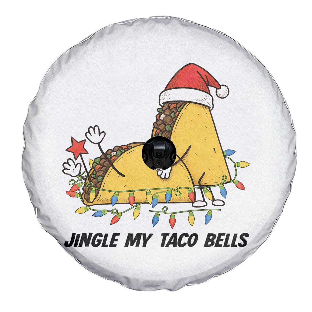 Funny Taco Christmas Spare Tire Cover Jingle My Taco Bells - Wonder Print Shop