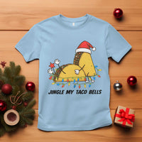 Funny Taco Christmas T Shirt Jingle My Taco Bells - Wonder Print Shop