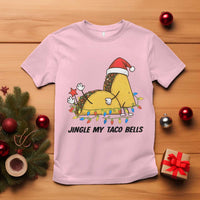 Funny Taco Christmas T Shirt Jingle My Taco Bells - Wonder Print Shop
