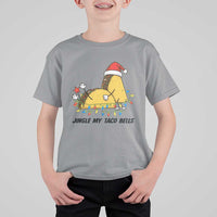 Funny Taco Christmas T Shirt For Kid Jingle My Taco Bells - Wonder Print Shop