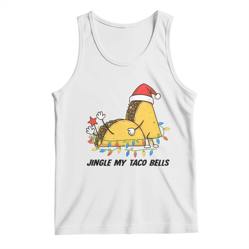 Funny Taco Christmas Tank Top Jingle My Taco Bells - Wonder Print Shop