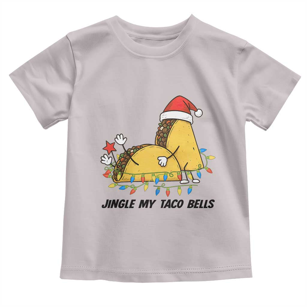 Funny Taco Christmas Toddler T Shirt Jingle My Taco Bells - Wonder Print Shop