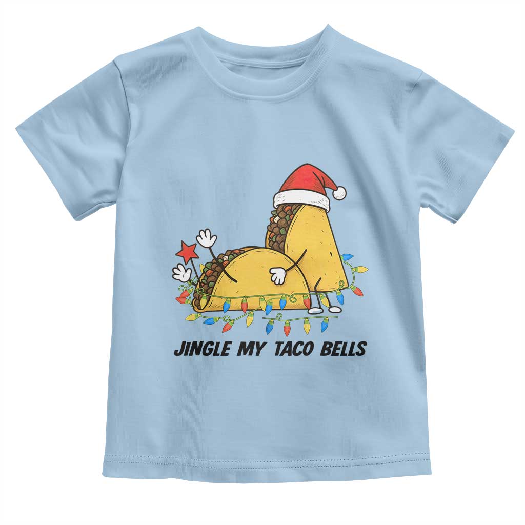 Funny Taco Christmas Toddler T Shirt Jingle My Taco Bells - Wonder Print Shop