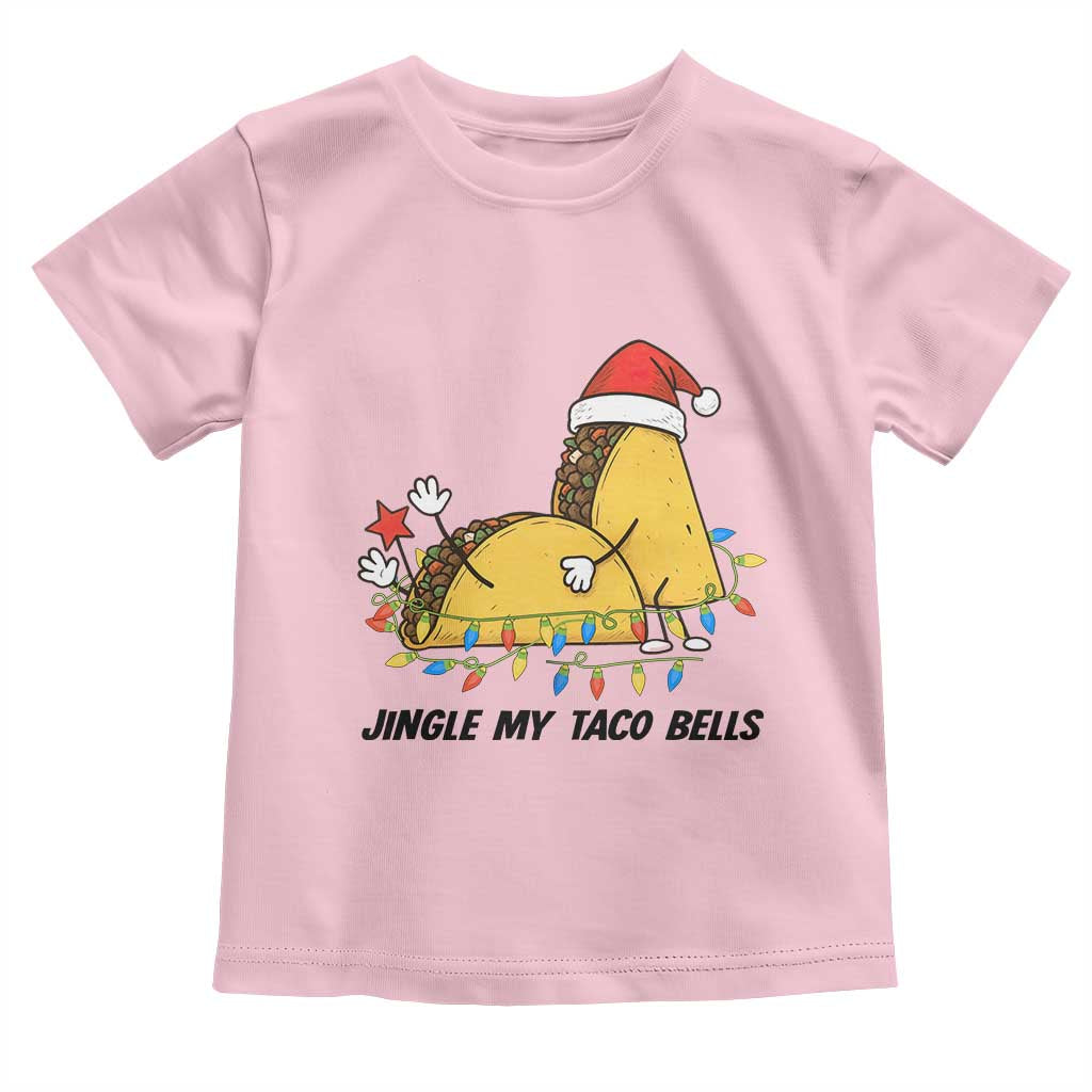 Funny Taco Christmas Toddler T Shirt Jingle My Taco Bells - Wonder Print Shop