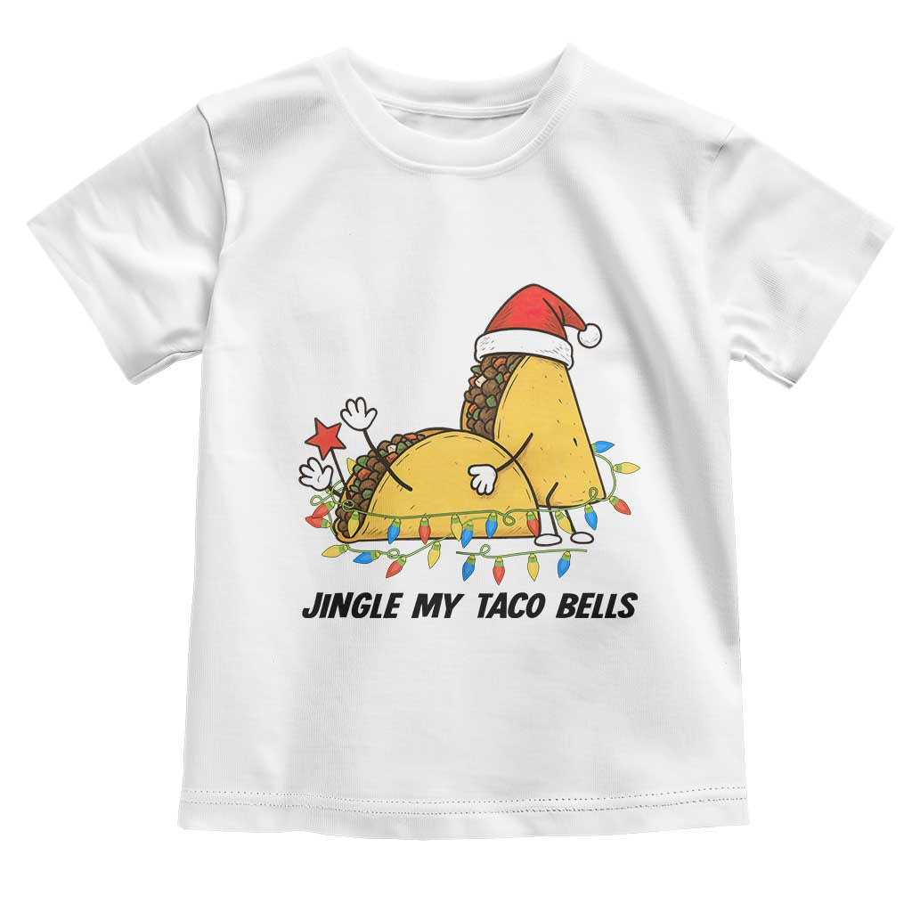 Funny Taco Christmas Toddler T Shirt Jingle My Taco Bells - Wonder Print Shop