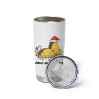 Funny Taco Christmas Tumbler Cup Jingle My Taco Bells - Wonder Print Shop