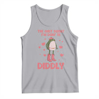 Funny Cowboy Frog Tank Top The Only Squat I'm Doin' Is Diddly - Wonder Print Shop