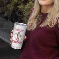Funny Cowboy Frog Tumbler Cup The Only Squat I'm Doin' Is Diddly - Wonder Print Shop