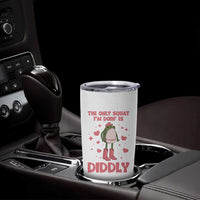 Funny Cowboy Frog Tumbler Cup The Only Squat I'm Doin' Is Diddly - Wonder Print Shop