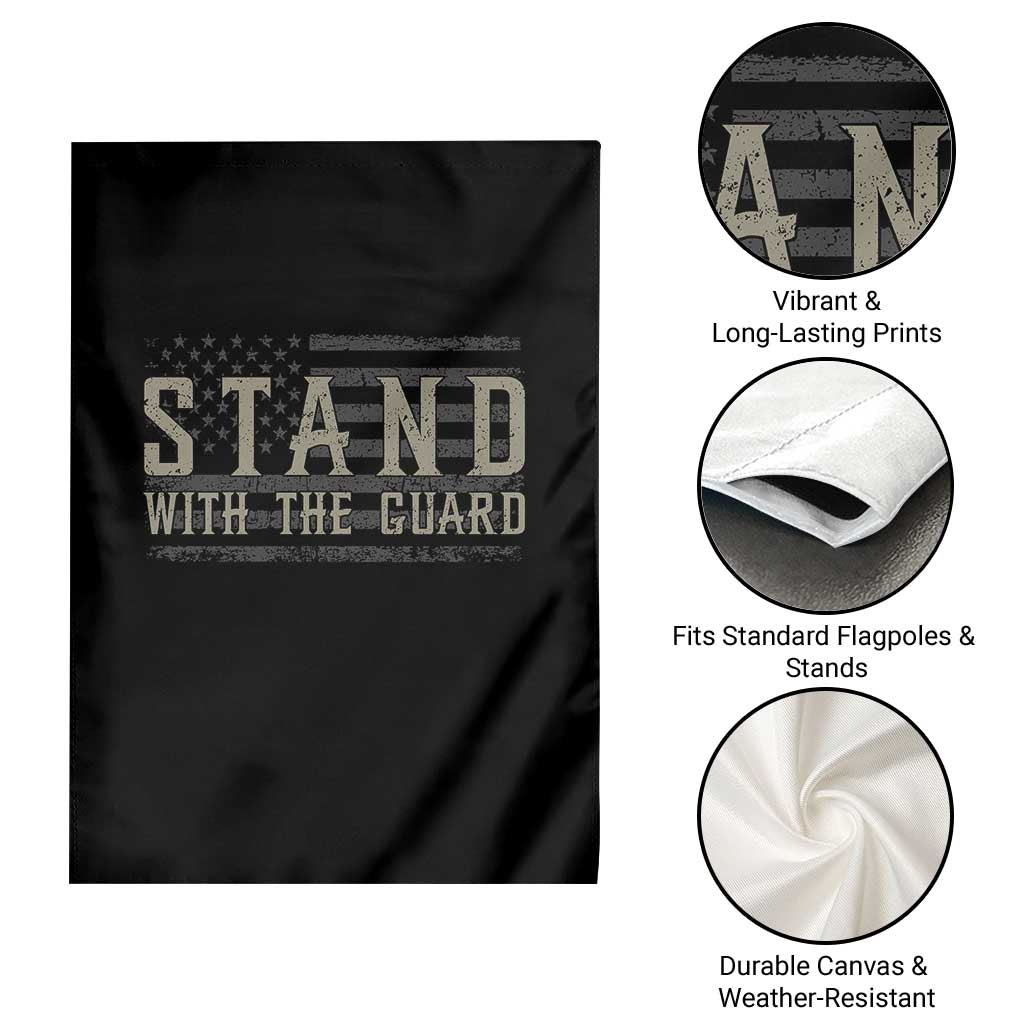 Stand With The Guard Garden Flag DC Guardsmen - Wonder Print Shop