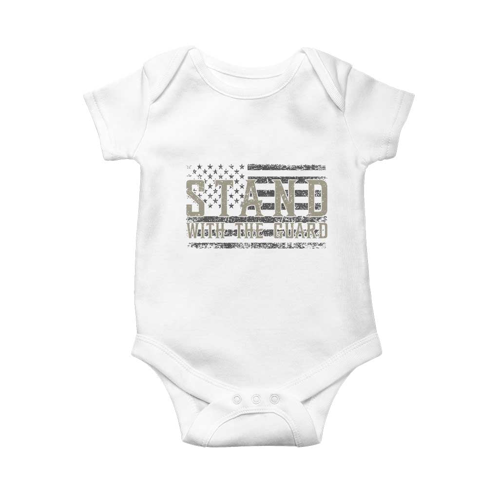 Stand With The Guard Baby Onesie DC Guardsmen - Wonder Print Shop