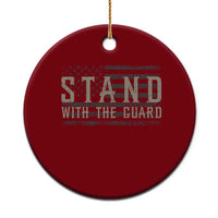 Stand With The Guard Ceramic Ornament DC Guardsmen - Wonder Print Shop