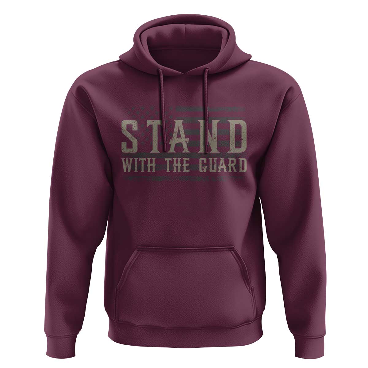 Stand With The Guard Hoodie DC Guardsmen - Wonder Print Shop