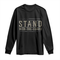 Stand With The Guard Long Sleeve Shirt DC Guardsmen - Wonder Print Shop