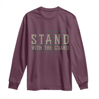 Stand With The Guard Long Sleeve Shirt DC Guardsmen - Wonder Print Shop