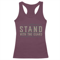 Stand With The Guard Racerback Tank Top DC Guardsmen - Wonder Print Shop