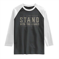 Stand With The Guard Raglan Shirt DC Guardsmen - Wonder Print Shop