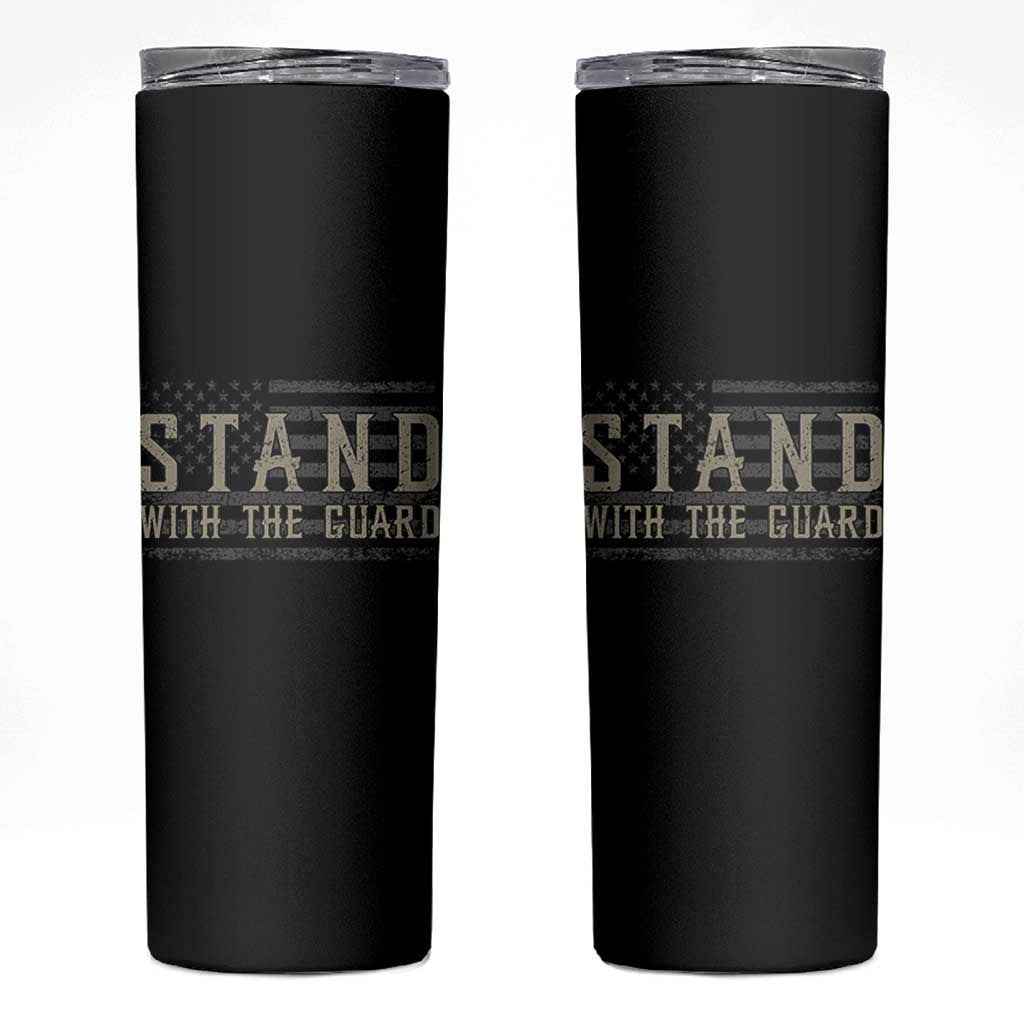 Stand With The Guard Skinny Tumbler DC Guardsmen - Wonder Print Shop