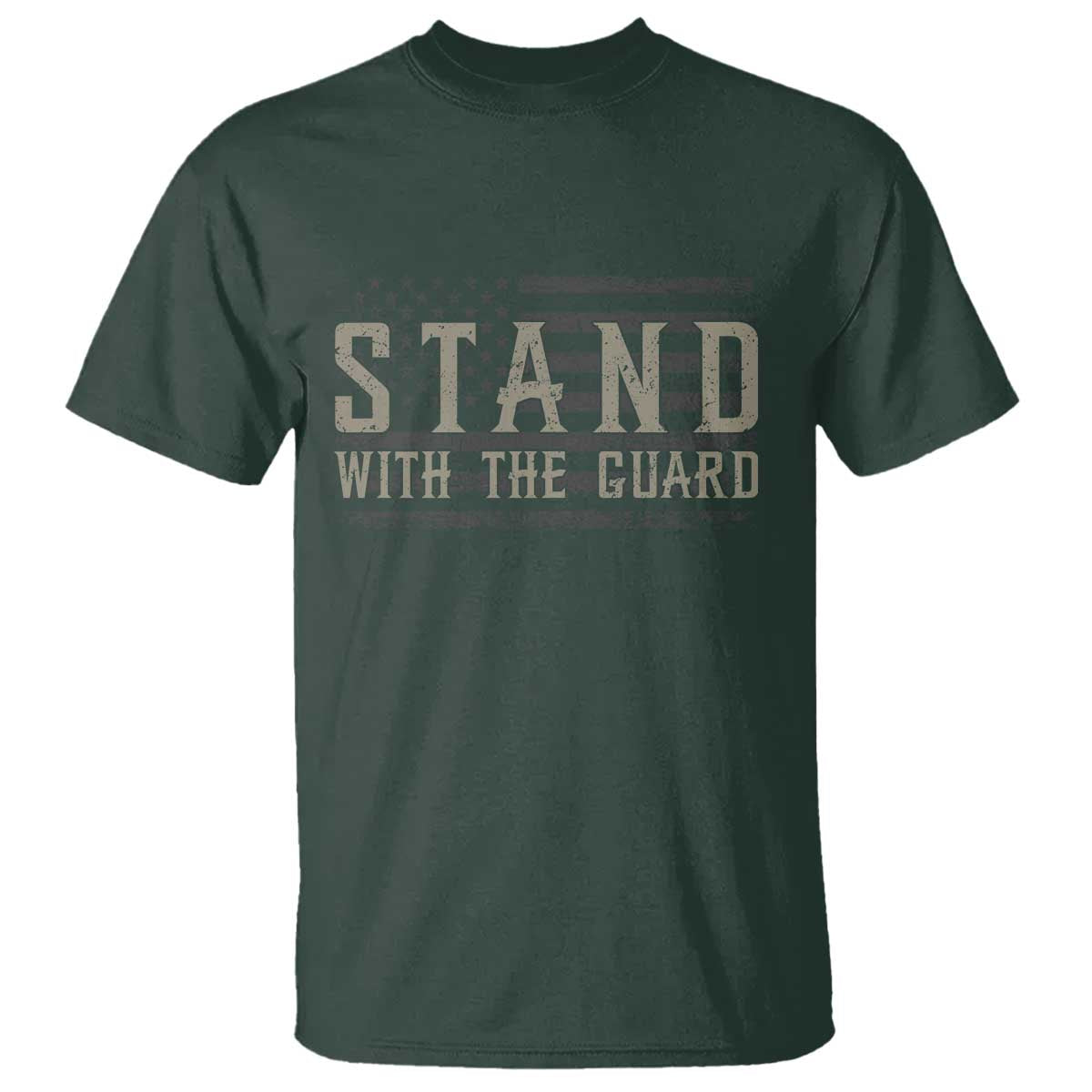 Stand With The Guard T Shirt DC Guardsmen - Wonder Print Shop