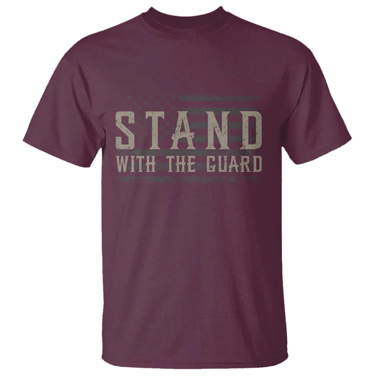 Stand With The Guard T Shirt DC Guardsmen - Wonder Print Shop