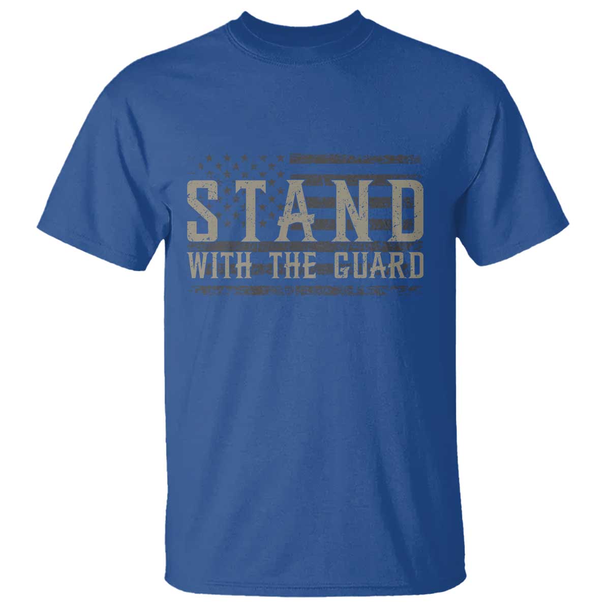 Stand With The Guard T Shirt DC Guardsmen - Wonder Print Shop