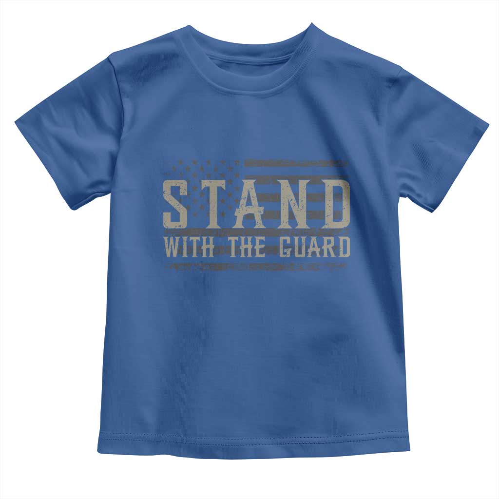 Stand With The Guard Toddler T Shirt DC Guardsmen - Wonder Print Shop