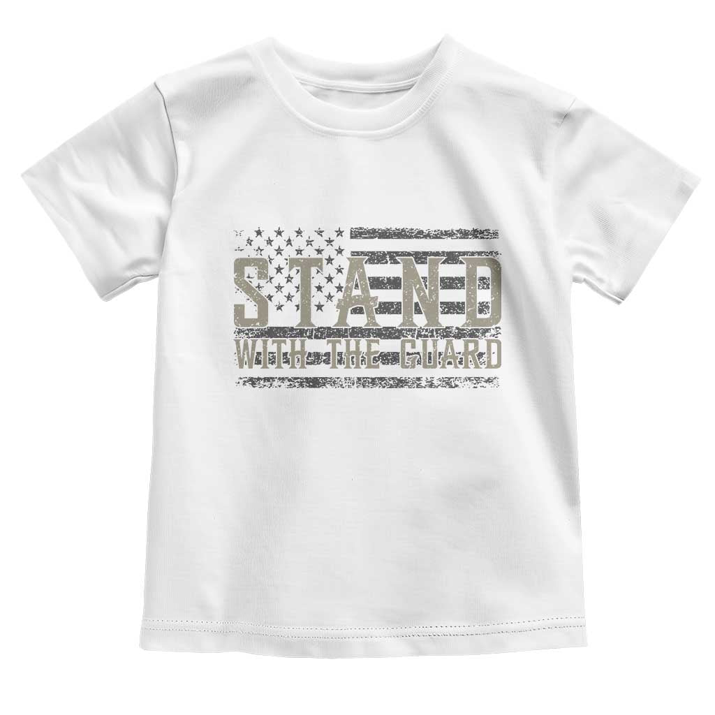 Stand With The Guard Toddler T Shirt DC Guardsmen - Wonder Print Shop