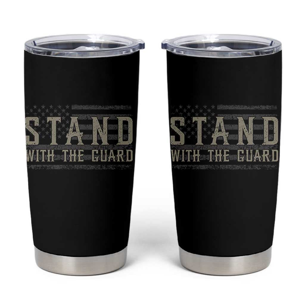 Stand With The Guard Tumbler Cup DC Guardsmen - Wonder Print Shop