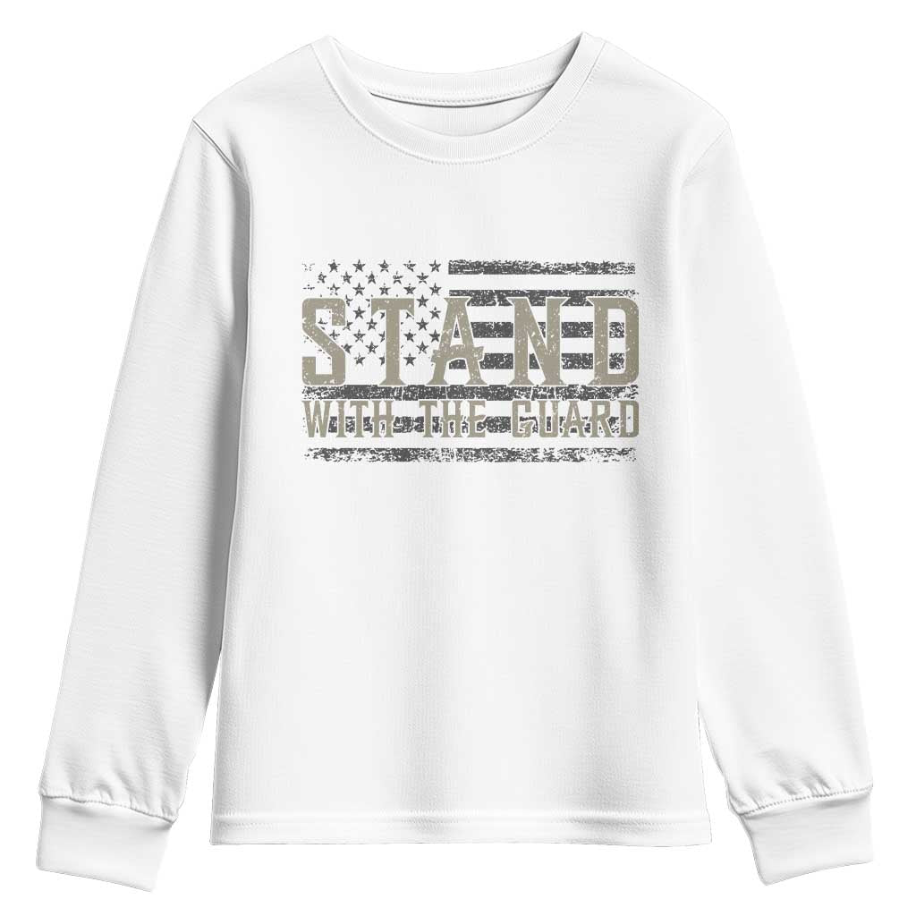 Stand With The Guard Youth Sweatshirt DC Guardsmen - Wonder Print Shop