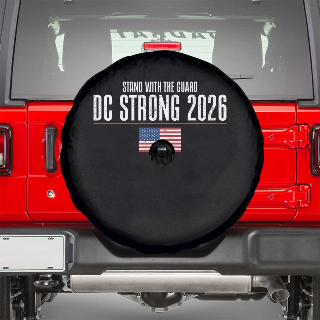 Stand With The Guard Spare Tire Cover DC Guardsmen 2026 - Wonder Print Shop