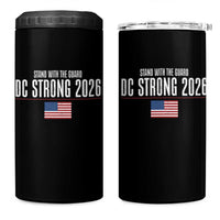 Stand With The Guard 4 in 1 Can Cooler Tumbler DC Guardsmen 2026 - Wonder Print Shop