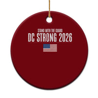 Stand With The Guard Ceramic Ornament DC Guardsmen 2026 - Wonder Print Shop